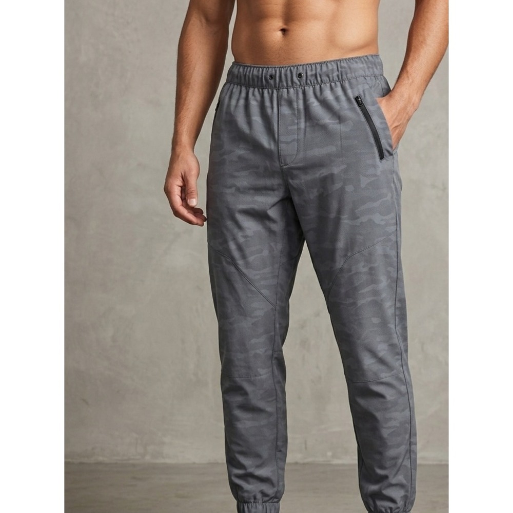 IRON CO Camo‎ Tonal Tactical Gorpcore Jogger Pants Gray XL